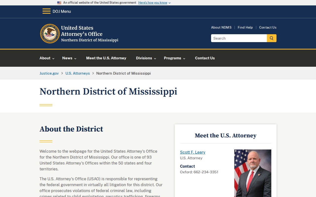 Prentiss County criminal docket comparison with Northern District federal prosecution source